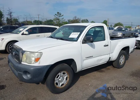 2008 Toyota Tacoma из США, поврежденный, VIN 5TENX22N68Z514968